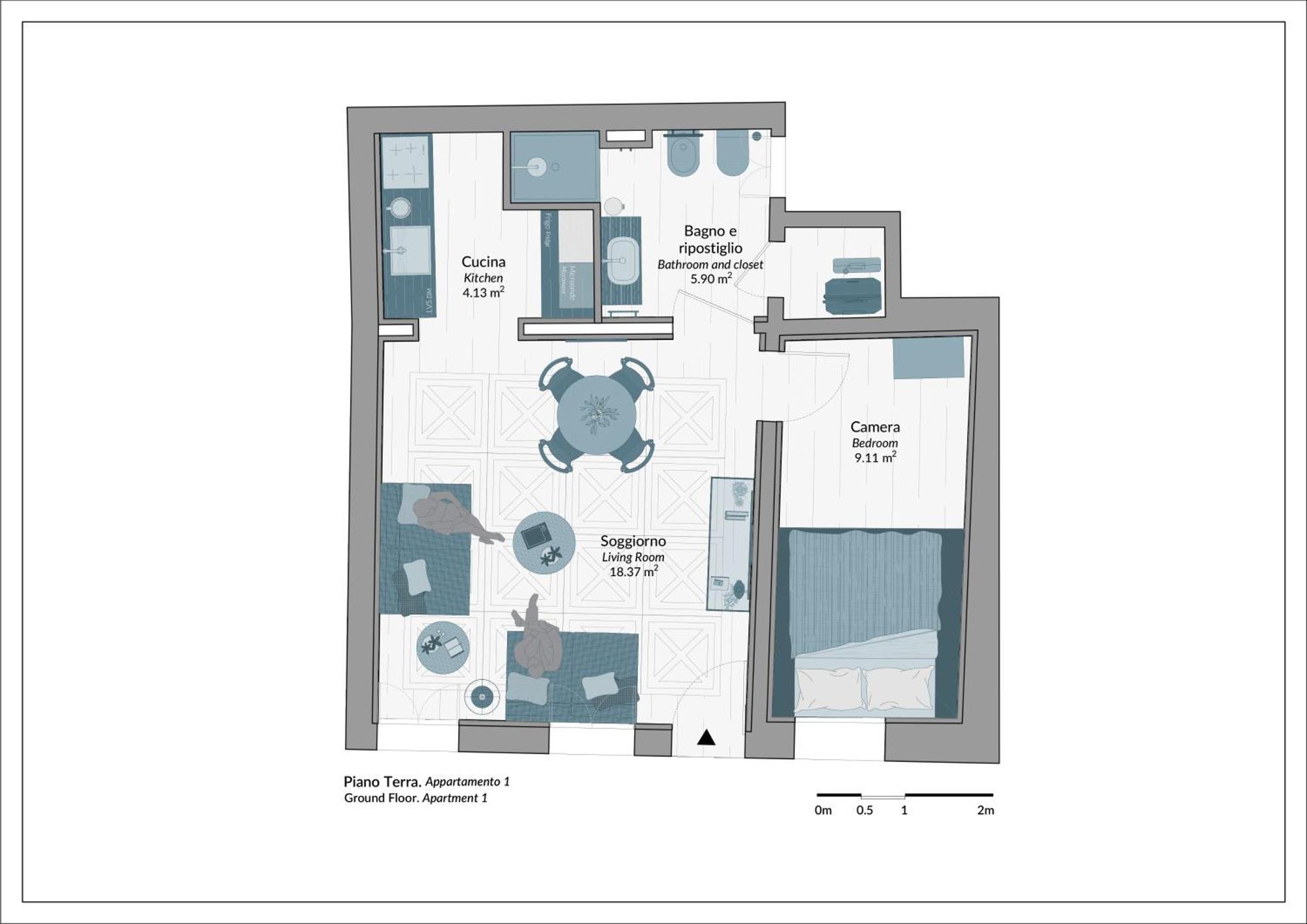 La Caorlina - Pied A Terre Appartamento *