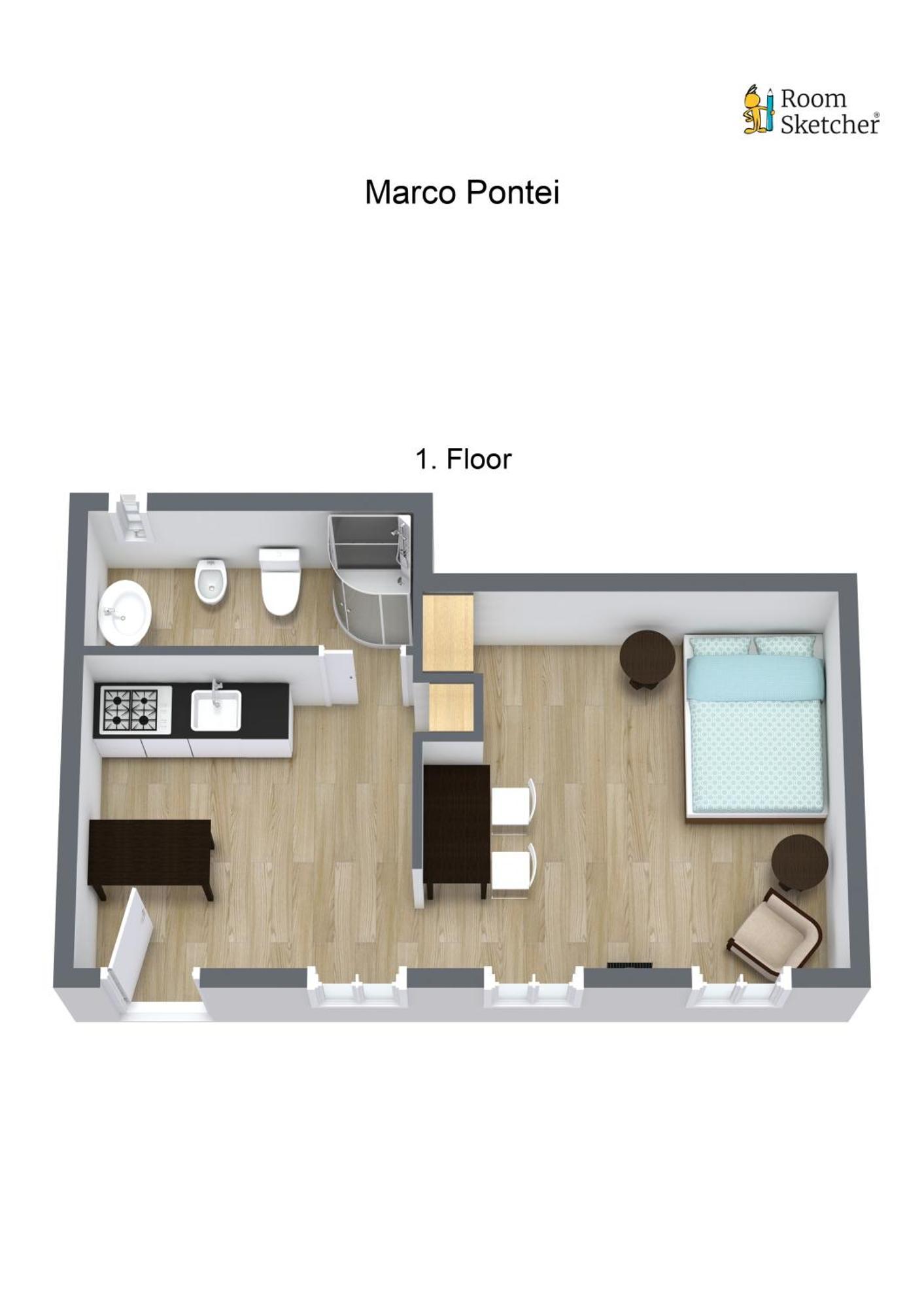 Appartement Ca' Pontei Rialto Wi-fi Fiber Venise