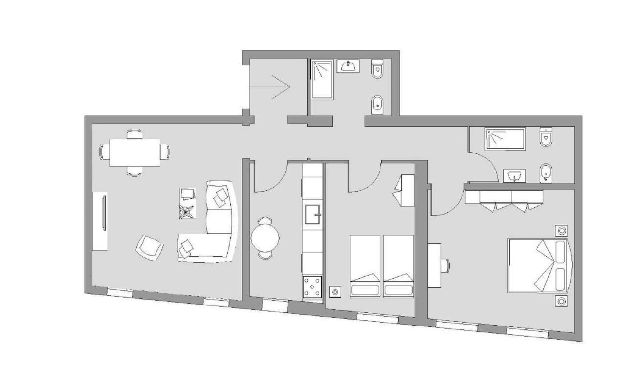 Ca' Del Monastero 2 Collection For 4 Guests With Lift Venedig