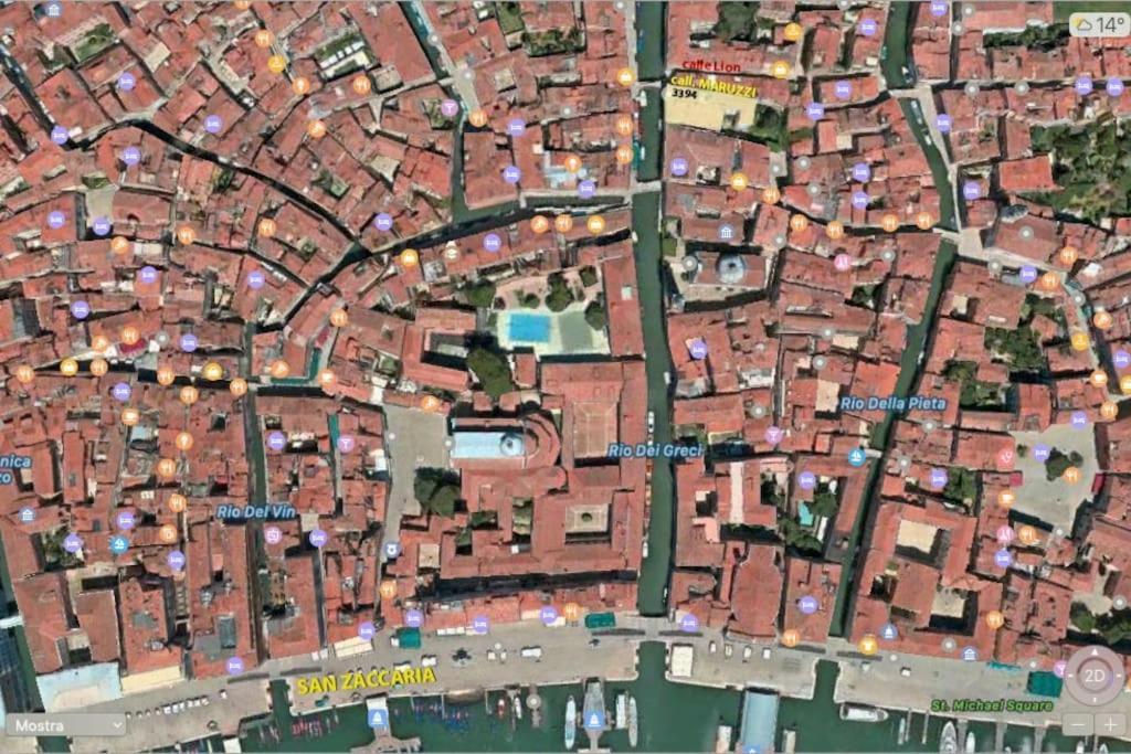 Open Space A Fra Architettura E Pittura, Fra Moderno E Antico Appartement Venise