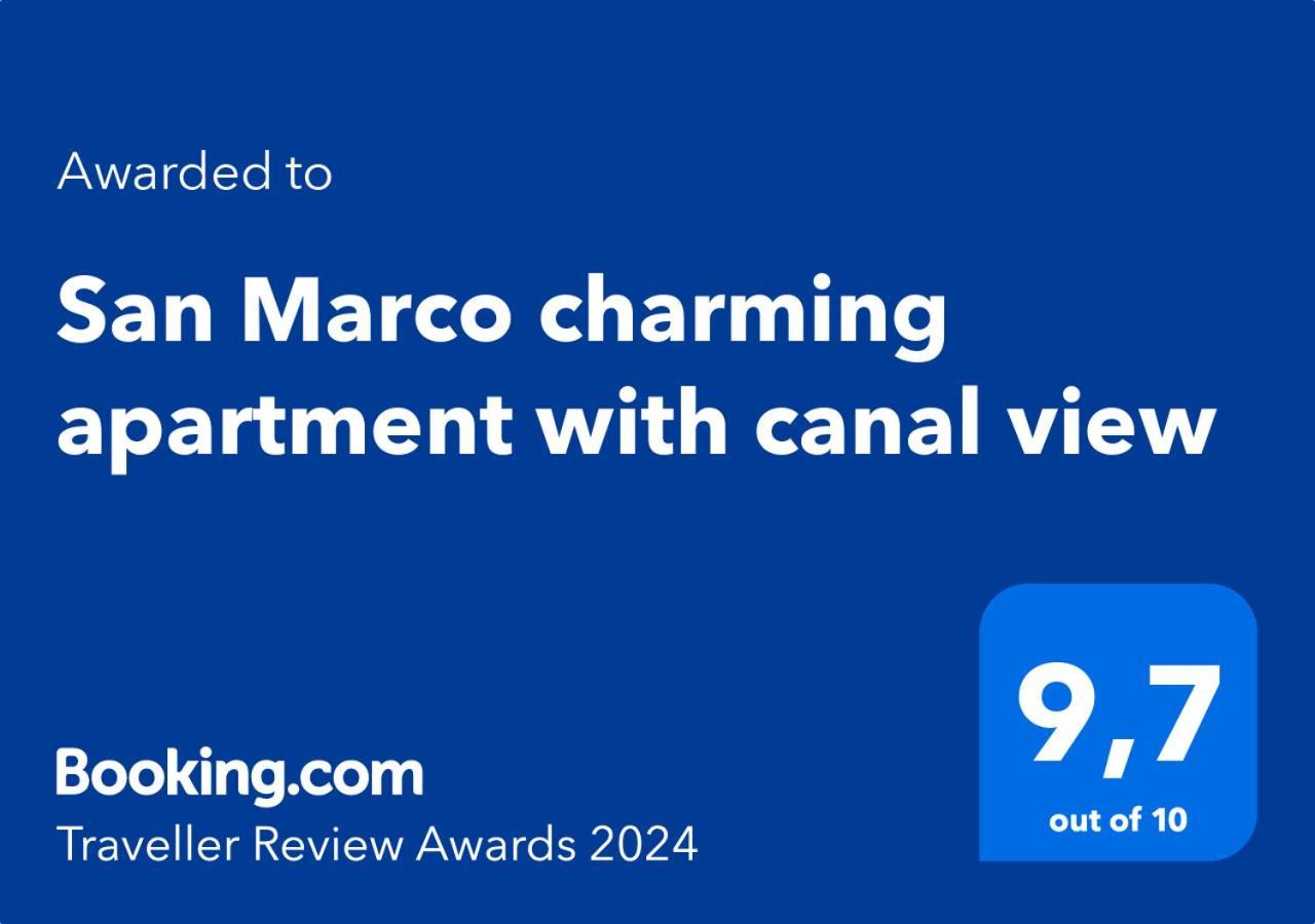 San Marco Charming With Canal View Appartement *