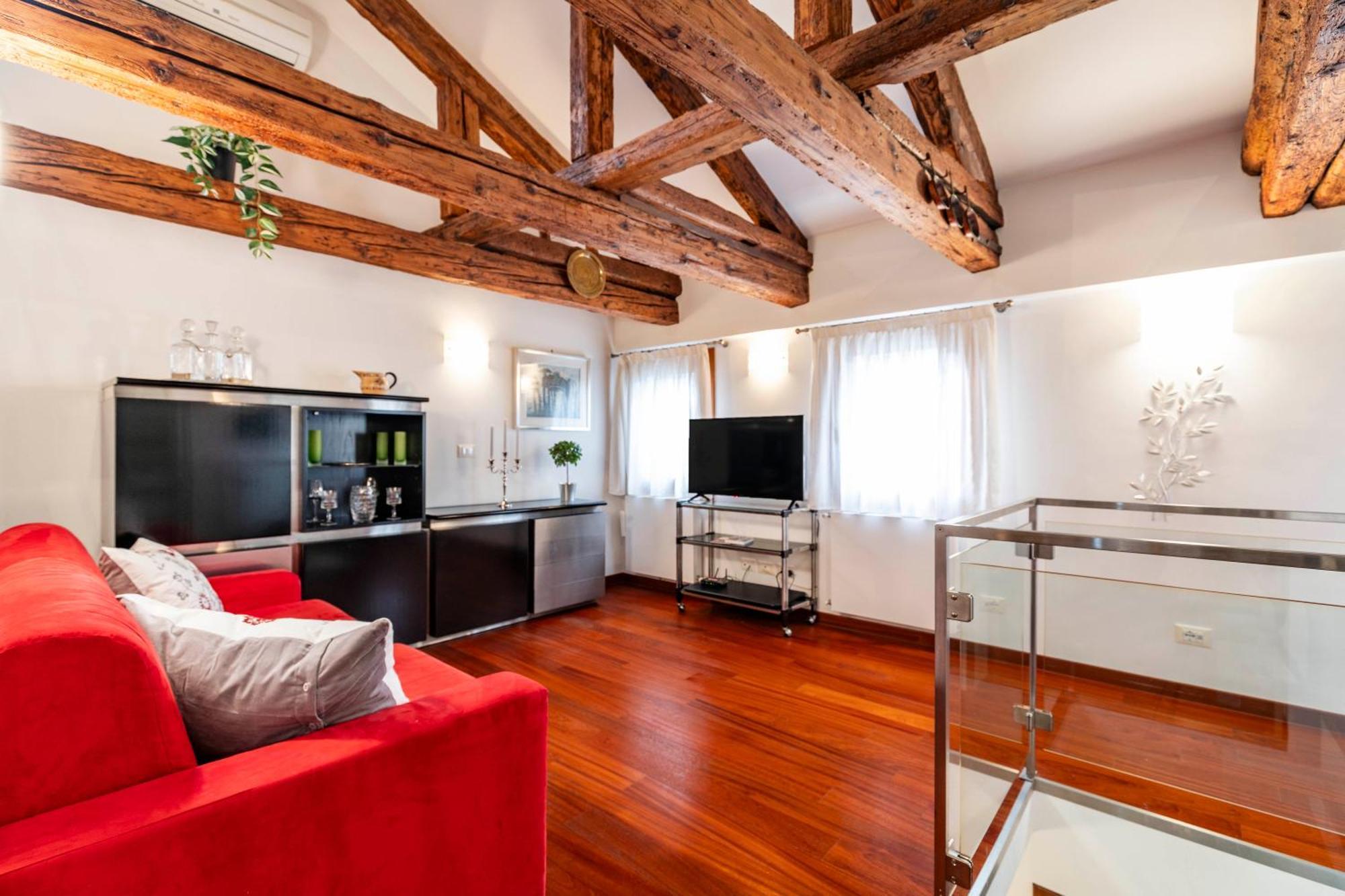 Glass House - Loft 2 Minutes To Rialto Bridge & View Venedig