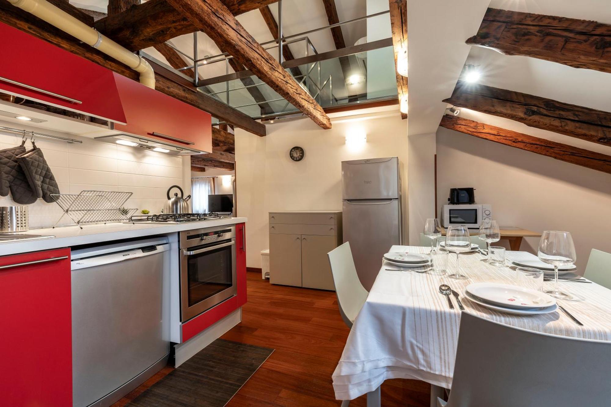 Glass House - Loft 2 Minutes To Rialto Bridge & View Apartment Venedig