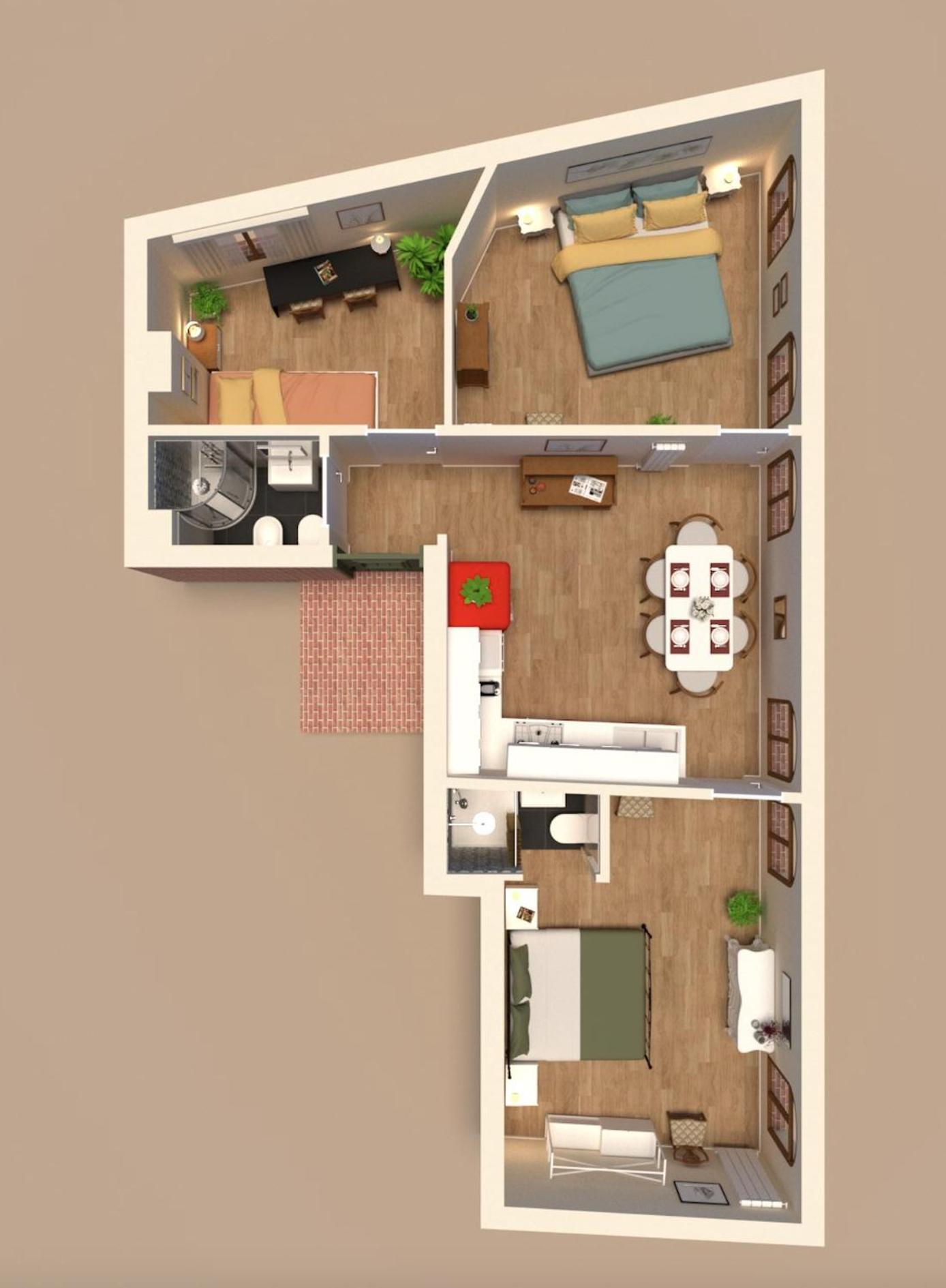 Amorucci House Appartement *