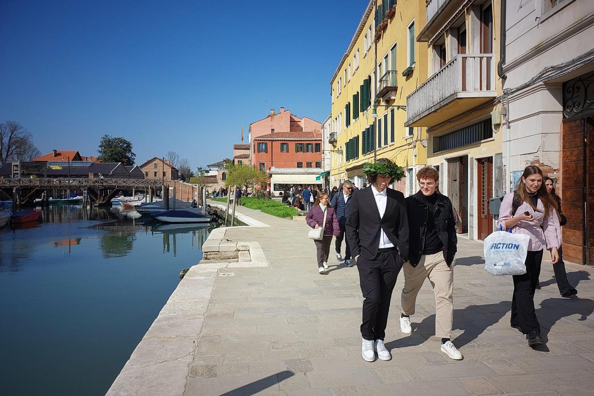 Cross-canal Set Apartment Venedig