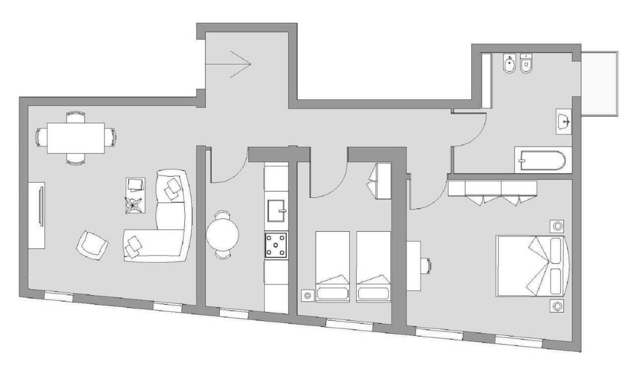 Ca' Del Monastero 3 Collection For 4 Guests With Lift *