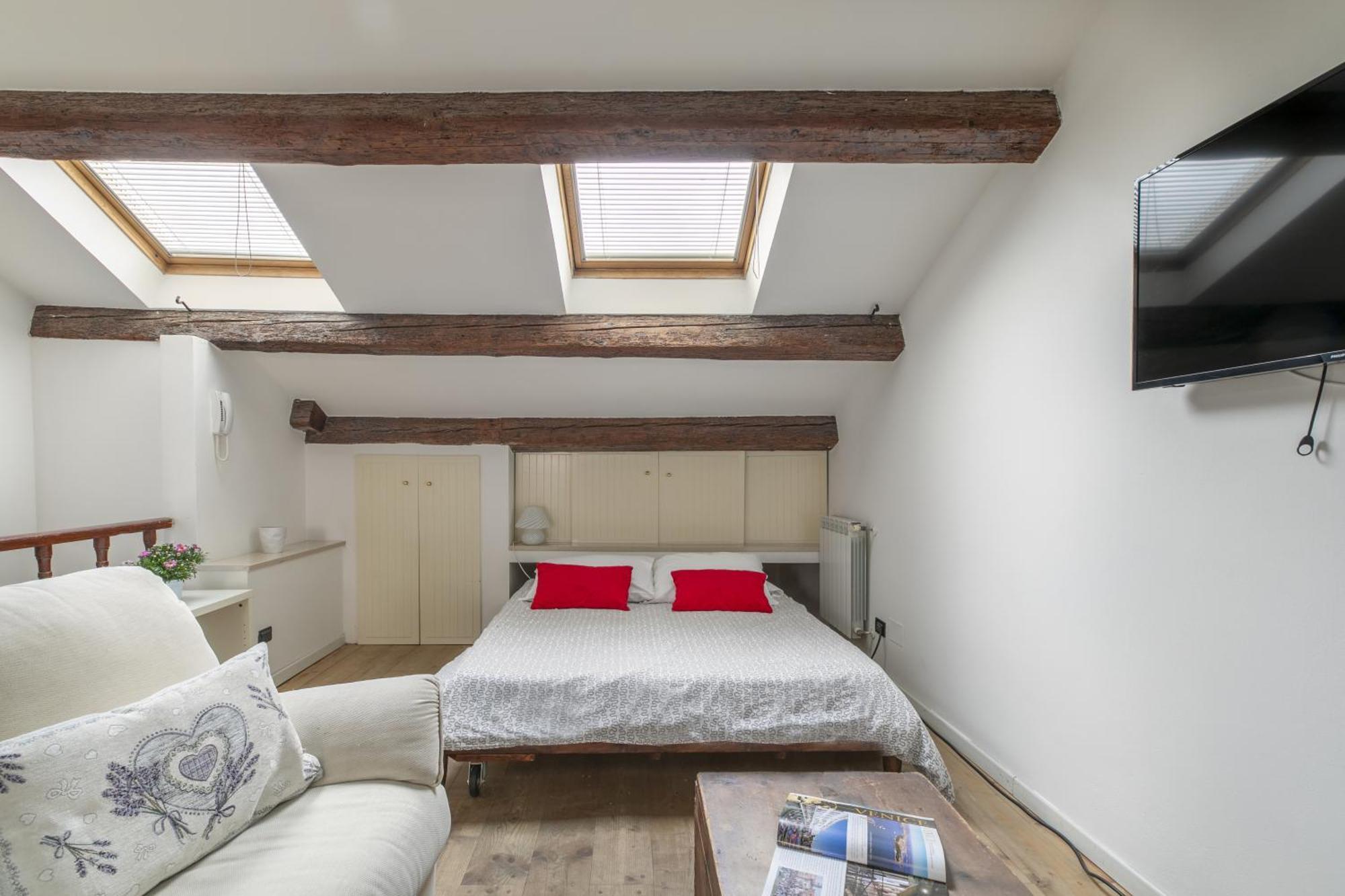 Appartamento Lovely Attic For 4 Person With Wifi - A/c Venezia