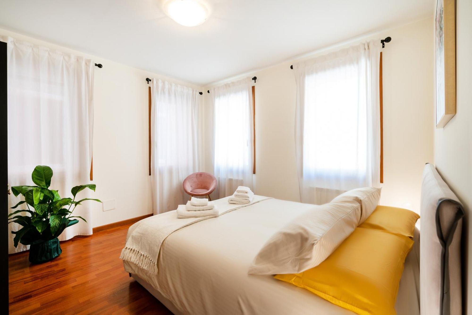 Elegante E Luminoso, Spazio Esterno Privato * Venice