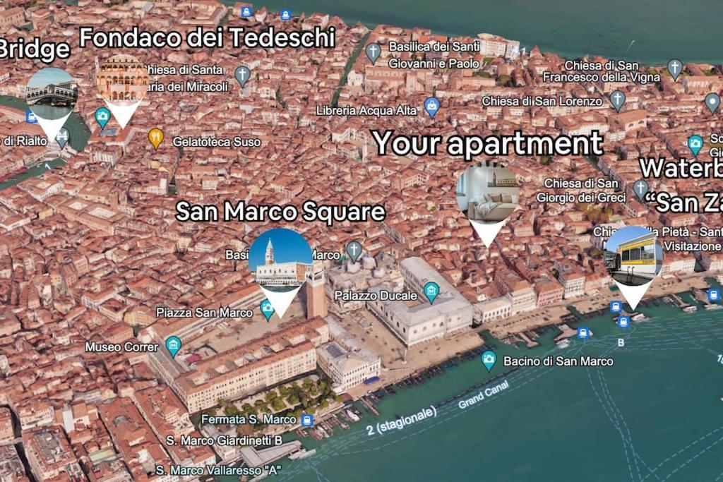 2 Min Da Piazza San Marco L-home * Venedig