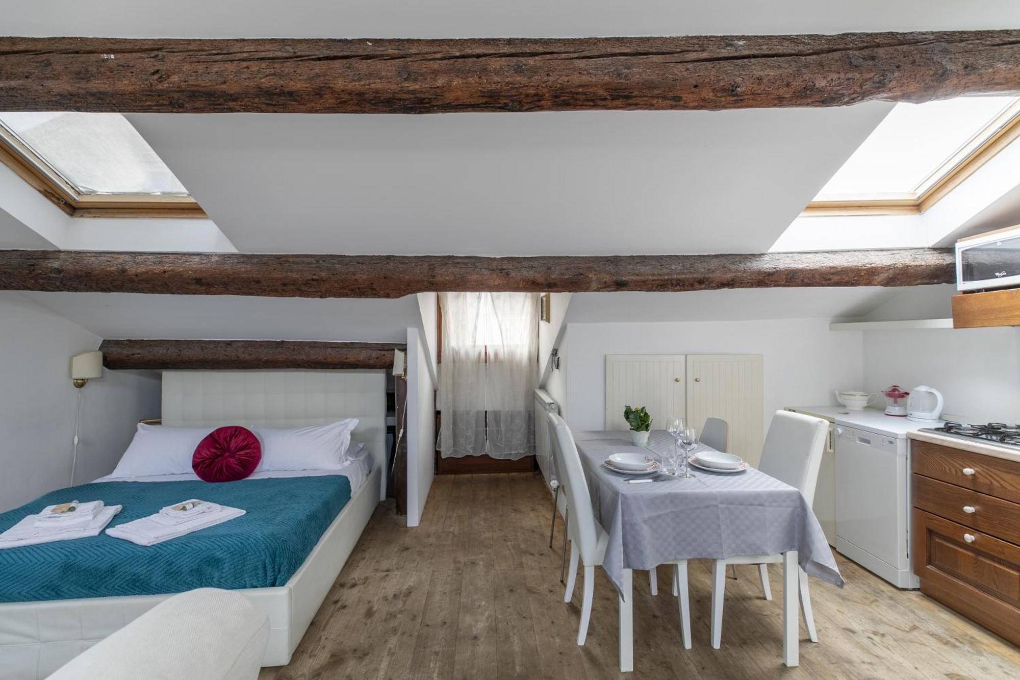 Appartamento Lovely Attic For 4 Person With Wifi - A/c Venezia