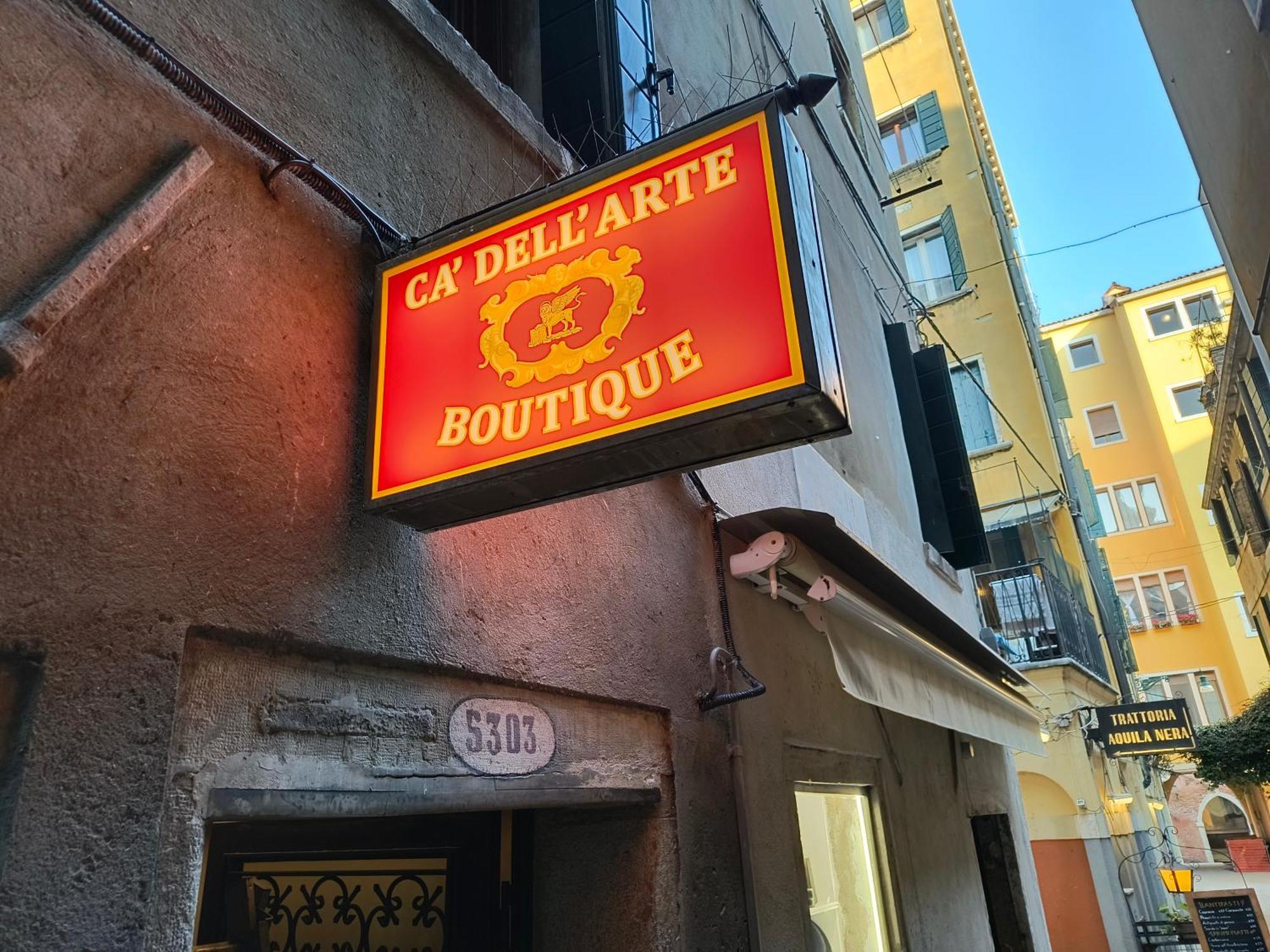 Ca Dell'arte Boutique Couette-café Venise