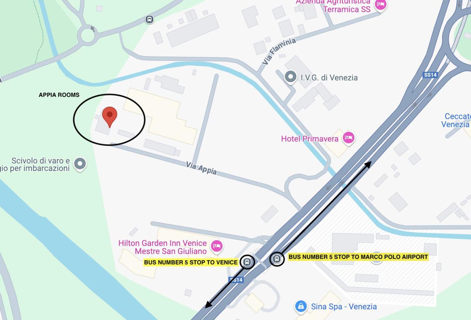 Appia Free Parking E Fast Access To By Bus Venedig